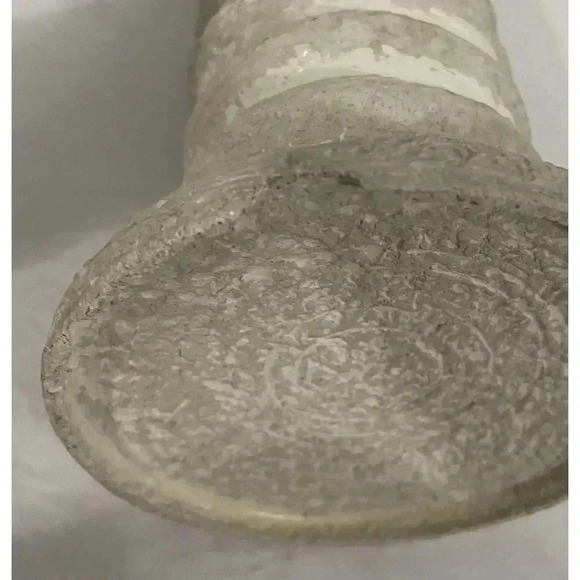 Stone Pillar Candle Holder 9.5”Candle Up To 1.5” Medium Beige Trend Candle Run - Picture 8 of 8